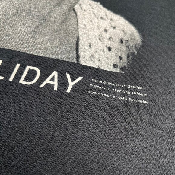 1997 Billie Holiday Music Tee M - Picture 3 of 6
